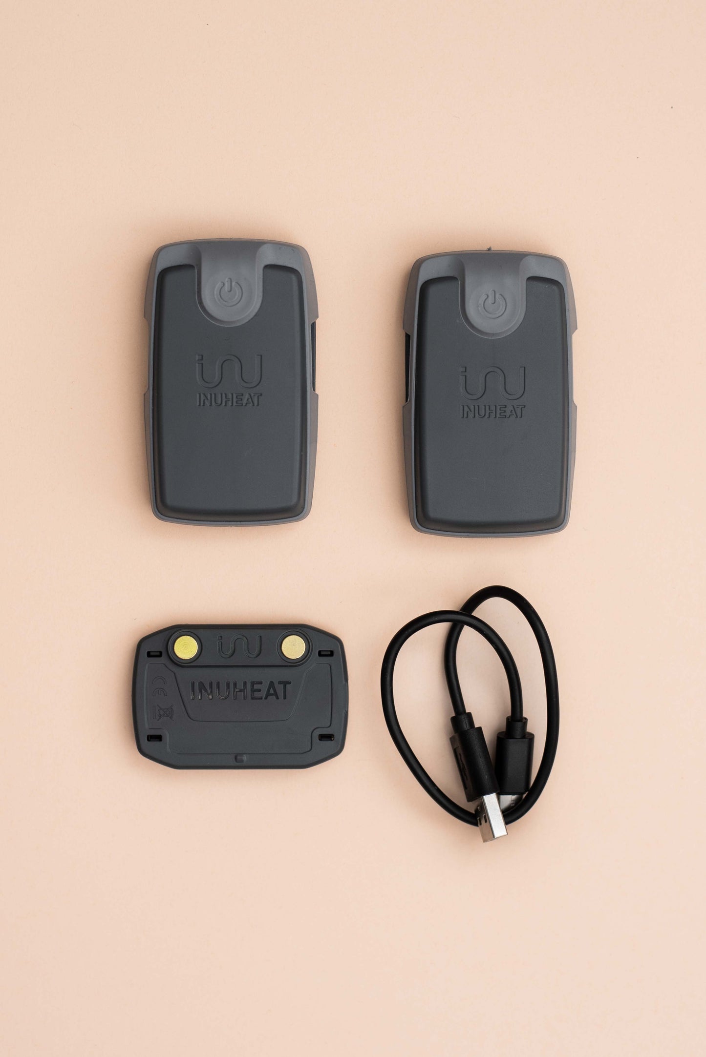 Spare batteries with charger